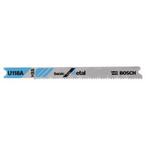 Bosch - Pilov pltek do kmitac pily U 118 A Basic for Metal, 3