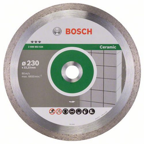 Bosch - Diamantov ezn kotou Best for Ceramic 230 x 22,23 x 2