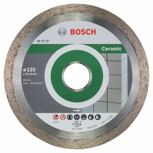 Bosch - Diamantov ezn kotou Standard for Ceramic 125 x 22,23