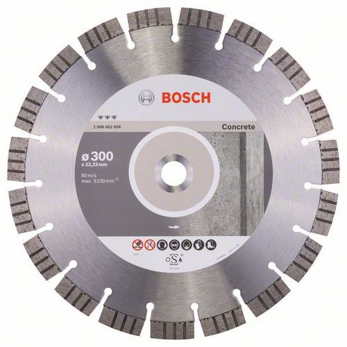 Bosch - Diamantov ezn kotou Best for Concrete 300 x 22,23 x