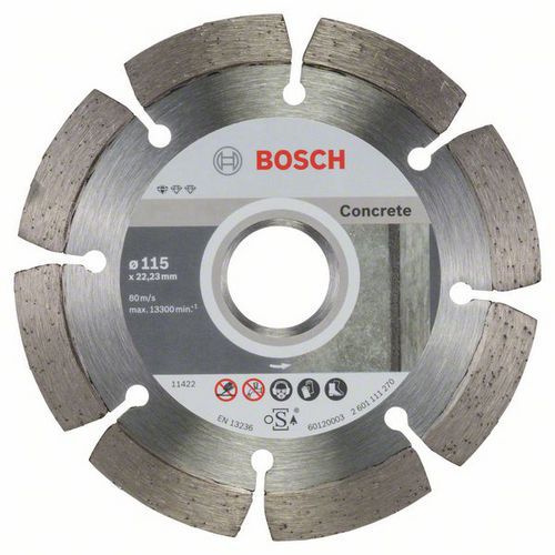 Bosch - Diamantov ezn kotou Standard for Concrete 115 x 22,2