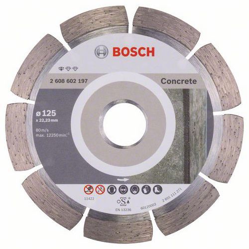 Bosch - Diamantov ezn kotou Standard for Concrete 125 x 22,2