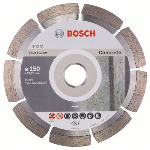 Bosch - Diamantov ezn kotou Standard for Concrete 150 x 22,2