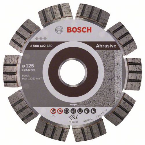Bosch - Diamantové řezné kotouče Best for Abrasive pro úhlové brusky
