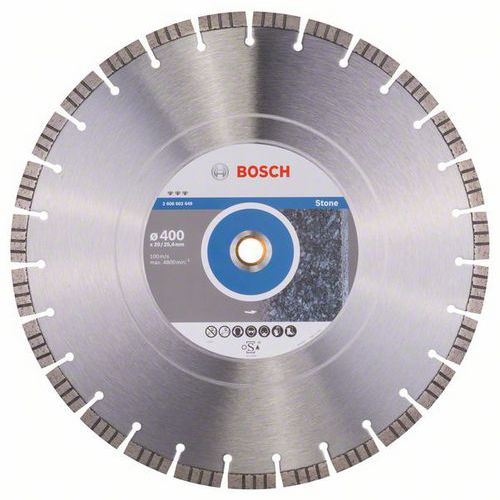 Bosch - Diamantov ezn kotou Best for Stone 400 x 20,00+25,40
