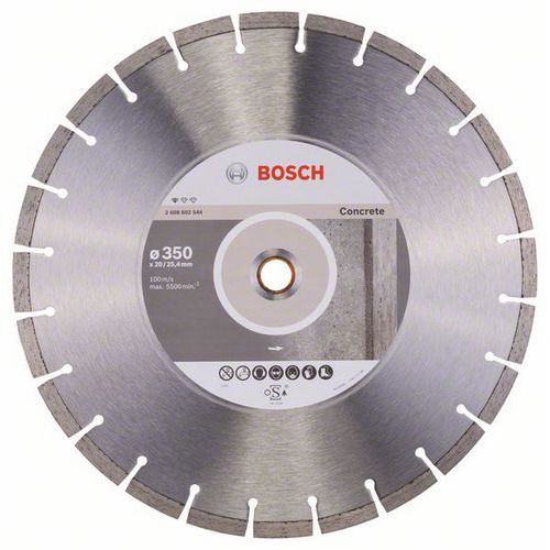 Bosch - Diamantov ezn kotou Standard for Concrete 350 x 20/2