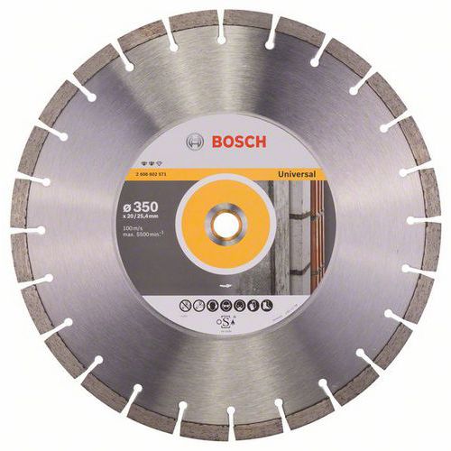 Bosch - Diamantový řezný kotouč Expert for Universal 350 x 20/25