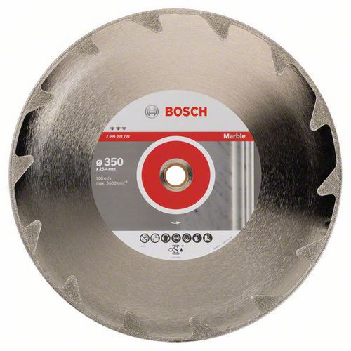Bosch - Diamantový řezný kotouč Best for Marble 350 x 25,40 x 2,
