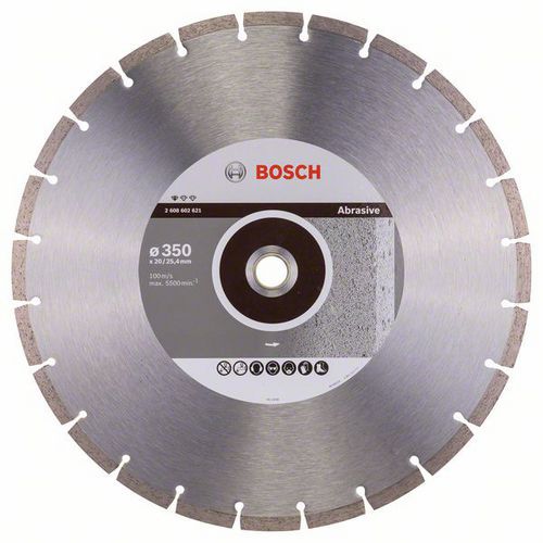 Bosch - Diamantov ezn kotou Standard for Abrasive 350 x 20/2