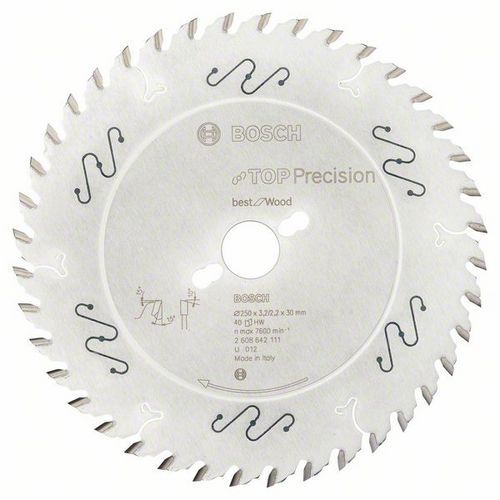 Bosch - Pilov kotou do okrunch pil Top Precision Best for Wo