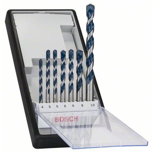 Bosch - 7dln sada vrtk do betonu Robust Line CYL-5 4; 5; 5;