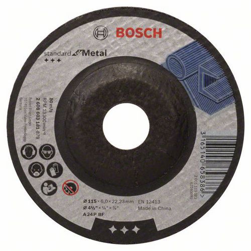 Bosch - Hrubovac kotou profilovan Standard for Metal A 24 P B