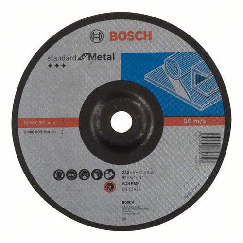 Bosch - Hrubovac kotou profilovan Standard for Metal A 24 P B