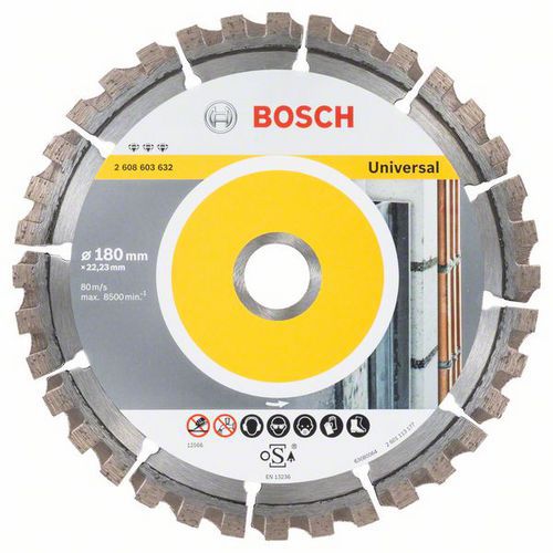 Bosch - Diamantov ezn kotou Best for Universal 180 x 22,23 x