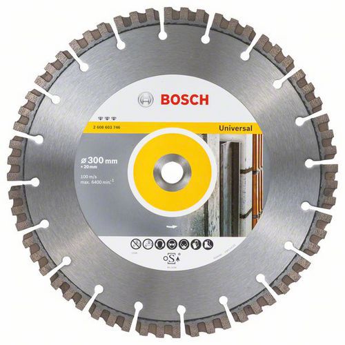 Bosch - Diamantov ezn kotou Best for Universal 300 x 20,00 x