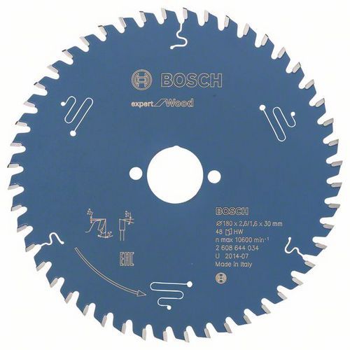 Bosch - Pilov kotou Expert for Wood 180 x 30 x 2,6 mm, 48