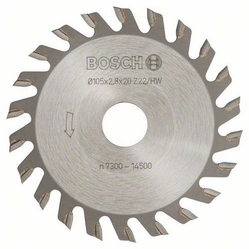 Bosch - Kotouov frza 22, 20 mm, 2,8 mm