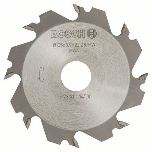 Bosch - Kotouov frza 8, 22 mm, 4 mm