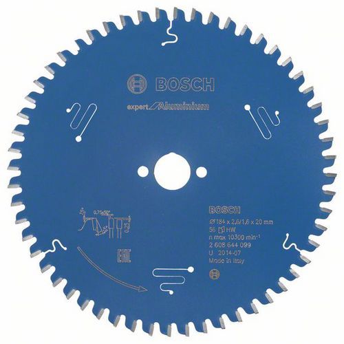 Bosch - Pilový kotouč Expert for Aluminium 184 x 20 x 2,6 mm, 56