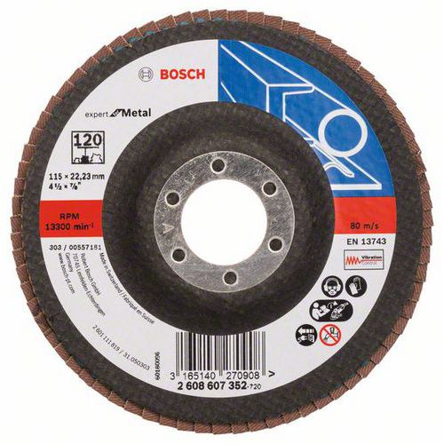 Bosch - Lamelov brusn kotou X551, Expert for Metal 115 mm, G1