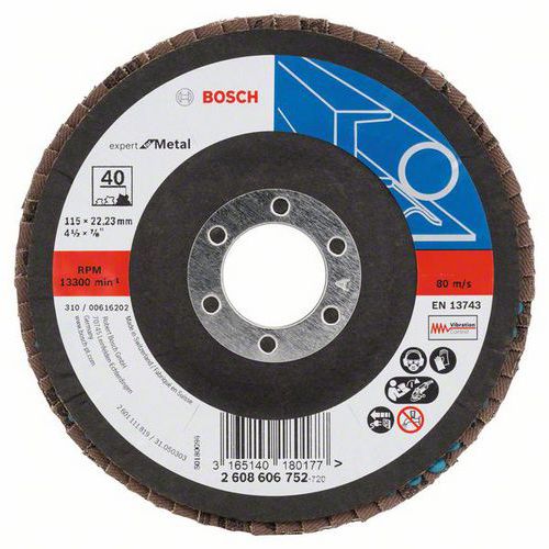 Bosch - Lamelov brusn kotou X551, Expert for Metal 115 mm, G4