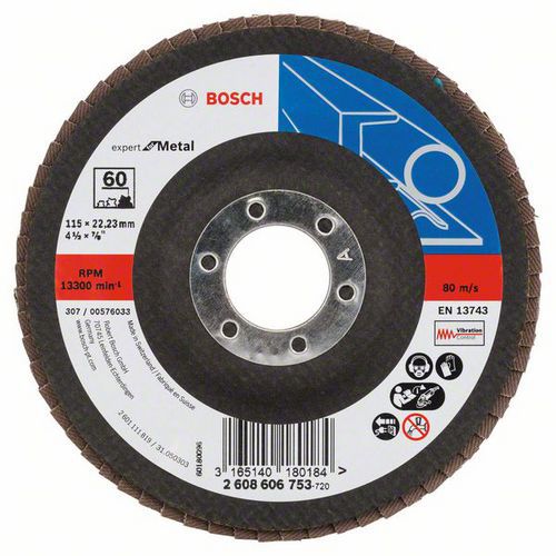 Bosch - Lamelov brusn kotou X551, Expert for Metal 115 mm, G6