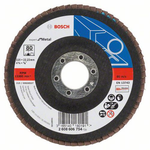 Bosch - Lamelov brusn kotou X551, Expert for Metal 115 mm, G8