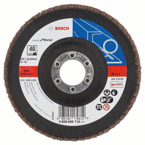 Bosch - Lamelov brusn kotou X551, Expert for Metal 125 mm, G4