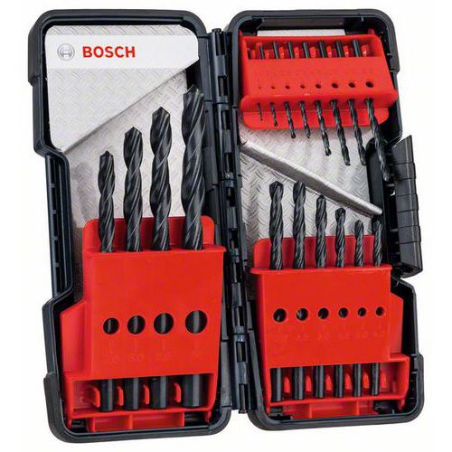 Bosch - 18dln sada vrtk do kovu Toughbox HSS-R, 118 1; 1,5;