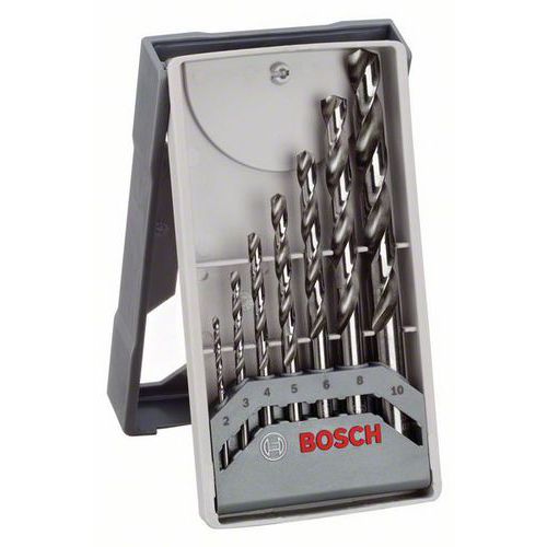 Bosch - 7dln sada vrtk do kovu Mini X-Line HSS-G, 135 2; 3;