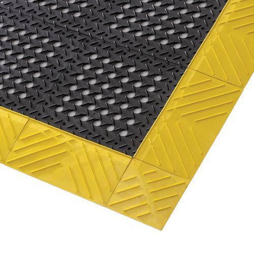 Protiúnavové průmyslové rohože s diamantovým povrchem, 30 x 30 cm