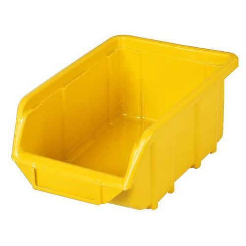 Plastov box Ecobox small 7,5 x 11 x 16,5 cm, lut