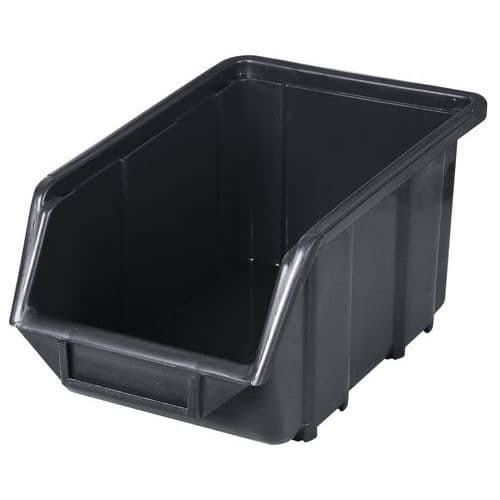 Plastov box Ecobox medium 12,5 x 15,5 x 24 cm, ern