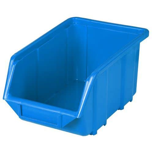 Plastov box Ecobox medium 12,5 x 15,5 x 24 cm, modr