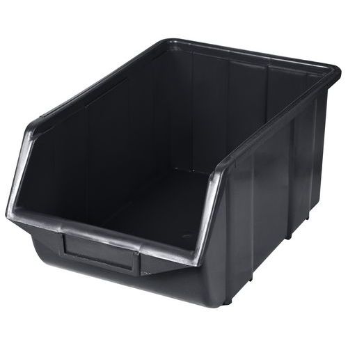 Plastov box Ecobox large 16,5 x 22 x 35 cm, ern