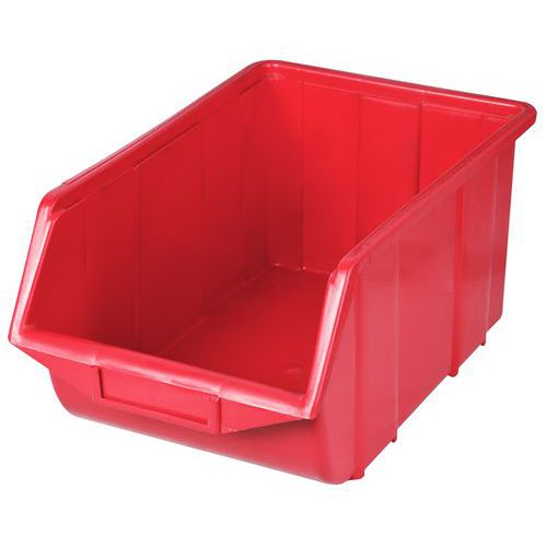 Plastov box Ecobox large 16,5 x 22 x 35 cm, erven