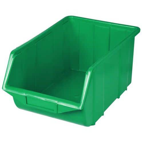 Plastov box Ecobox large 16,5 x 22 x 35 cm, zelen