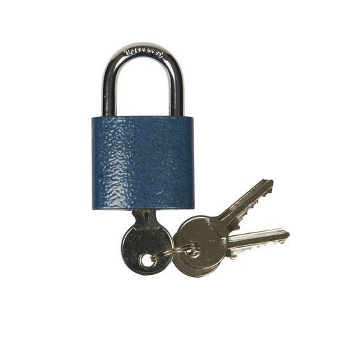 Litinový visací zámek, průměr třmene 6,3 mm, výška 18 mm