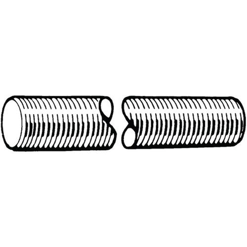 Zvitov ty, dlka 1 m DIN 976-1A Mosaz CU2/CU3 1 metr M6