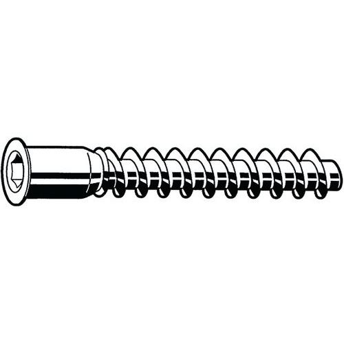 Rohov roub s vnitnm estihranem Ocel Pozinkovan 7X50MM