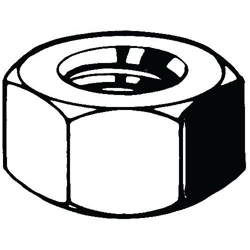 estihrann matice ASTM A194 Grade 2H ASME B18.2.4.6M Ocel ASTM