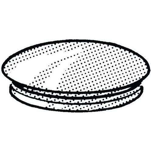 Zaslepovac ztka Plast Polyvinylchlorid 19,0X25,5MM