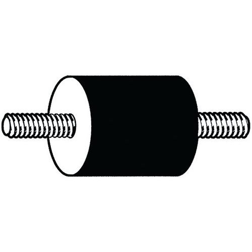 Vlcov tlumi typ A Ocel Pozinkovan 75/55 M12X37