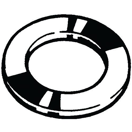 Tsnic krouek han, tvrdost HB 32-45, h=1 mm DIN 7603 A Hlin