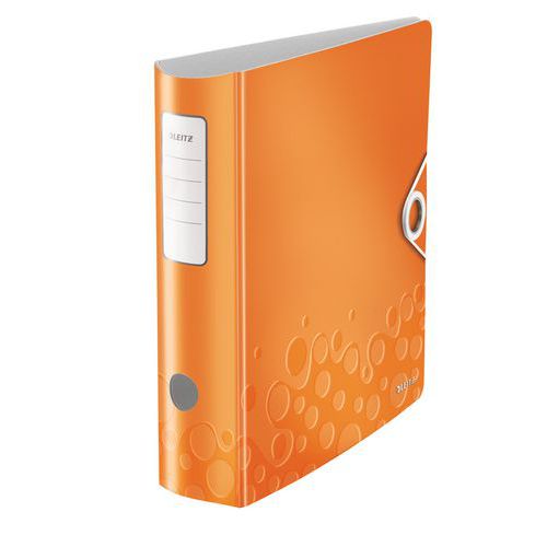 Pákový pořadač Leitz 500, oranžový