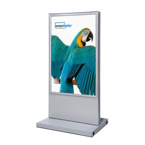 Oboustrann reklamn totem Compasso, 100 x 70 cm