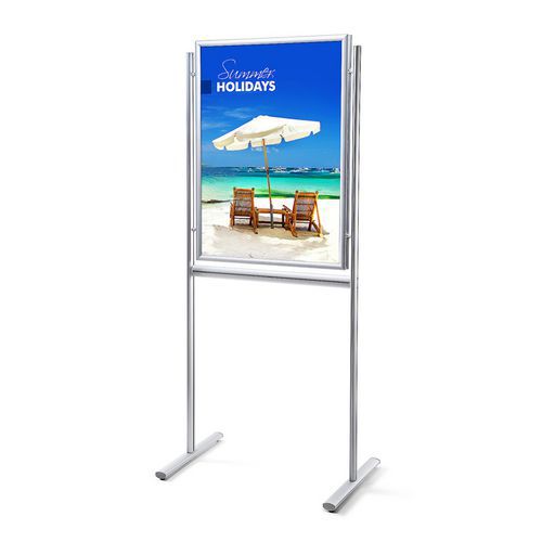 Oboustrann reklamn stojan Infoboard, profil 25 mm, 100 x 70 cm