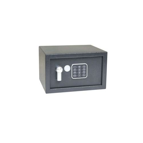 Nábytkový trezor s elektronickým zámkem, číselnou klávesnicí a páčkou k otevření, 180 x 290 x 250 mm - Prodloužená záruka na 10 let