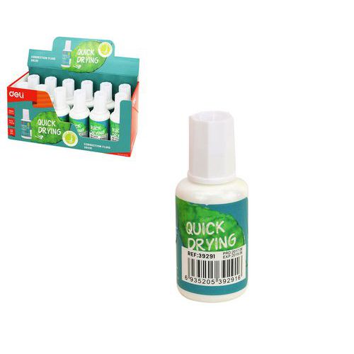 Korekn lak DELI 20ml, tteek, 12ks