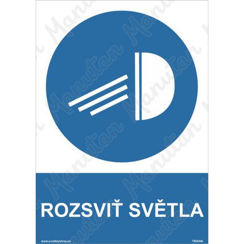 Rozsvi svtla, plast 210 x 297 x 0,5 mm A4